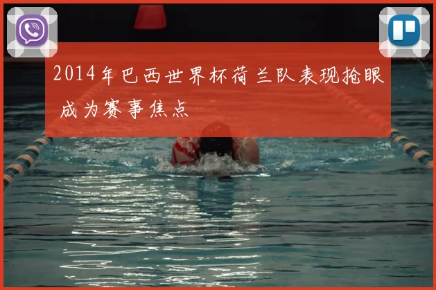 2014年巴西世界杯荷兰队表现抢眼 成为赛事焦点