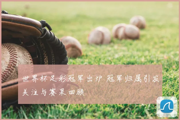 世界杯足彩冠军出炉 冠军归属引发关注与赛果回顾